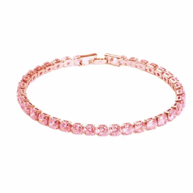 4.0mm Zircon Crystal Bracelet