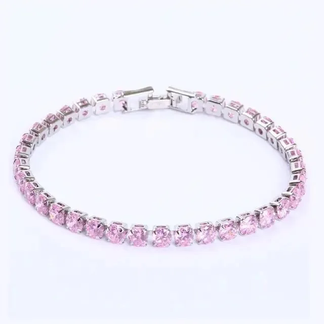 4.0mm Zircon Crystal Bracelet