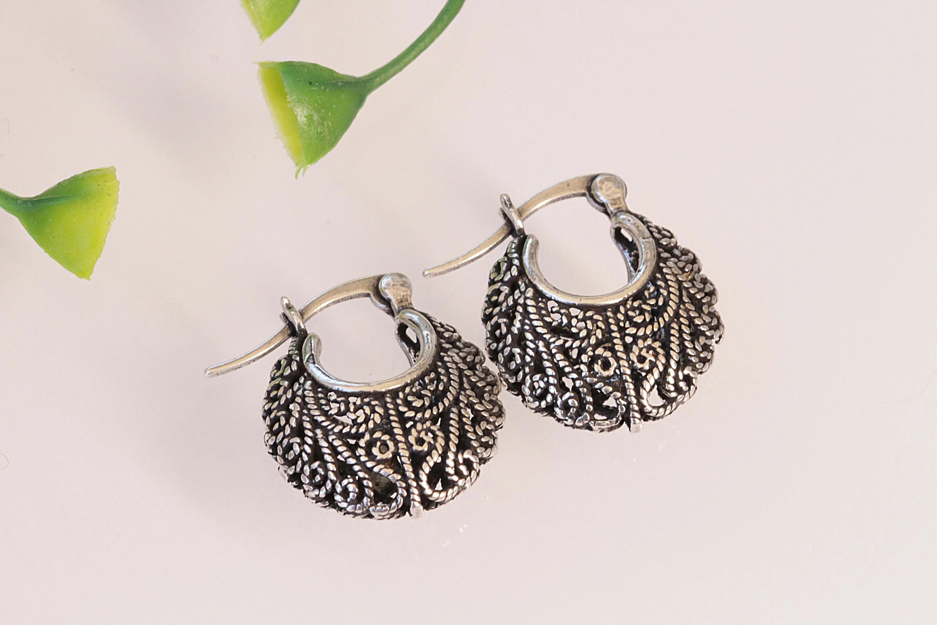 Antique Hoop Earrings