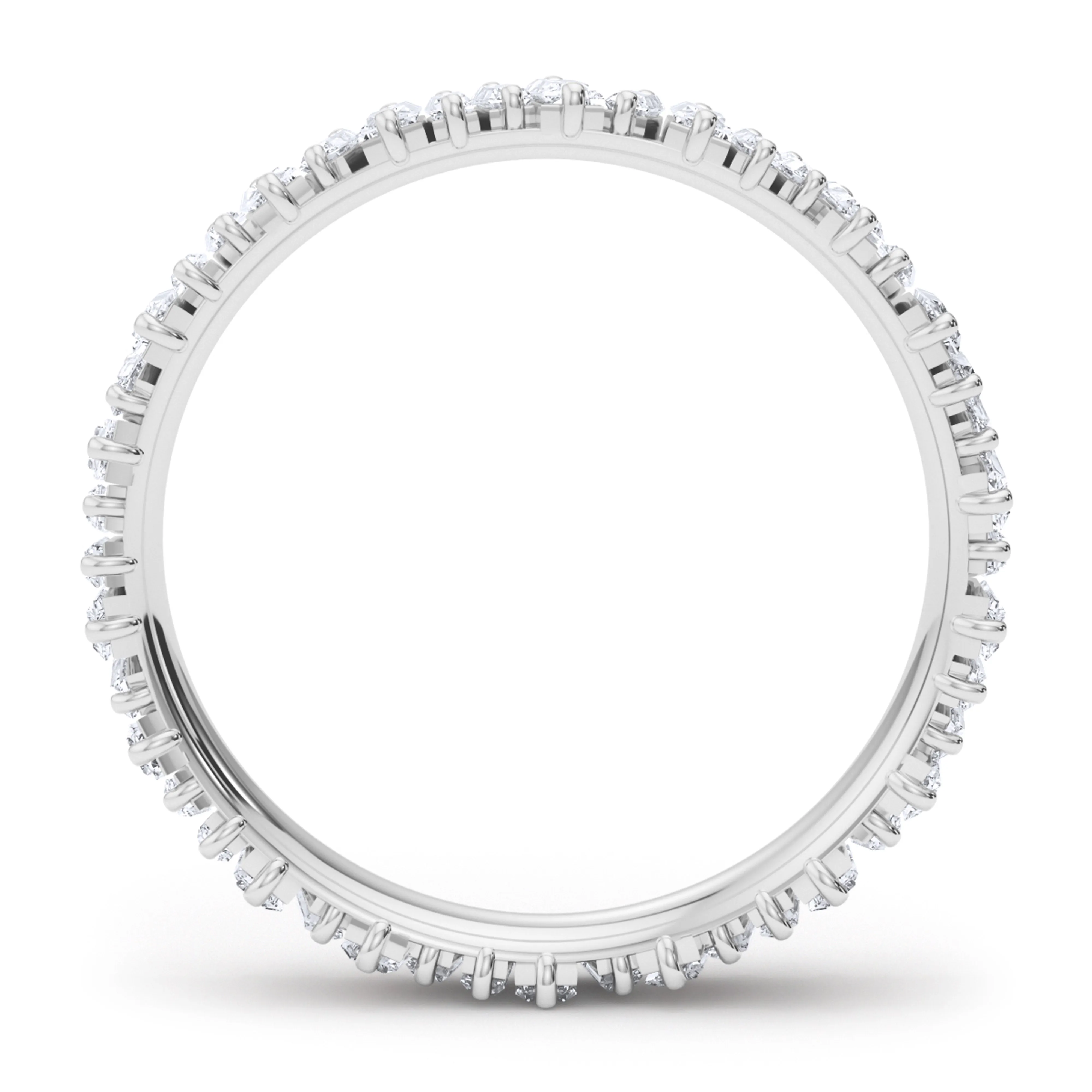 Baguette Vertical Eternity Band