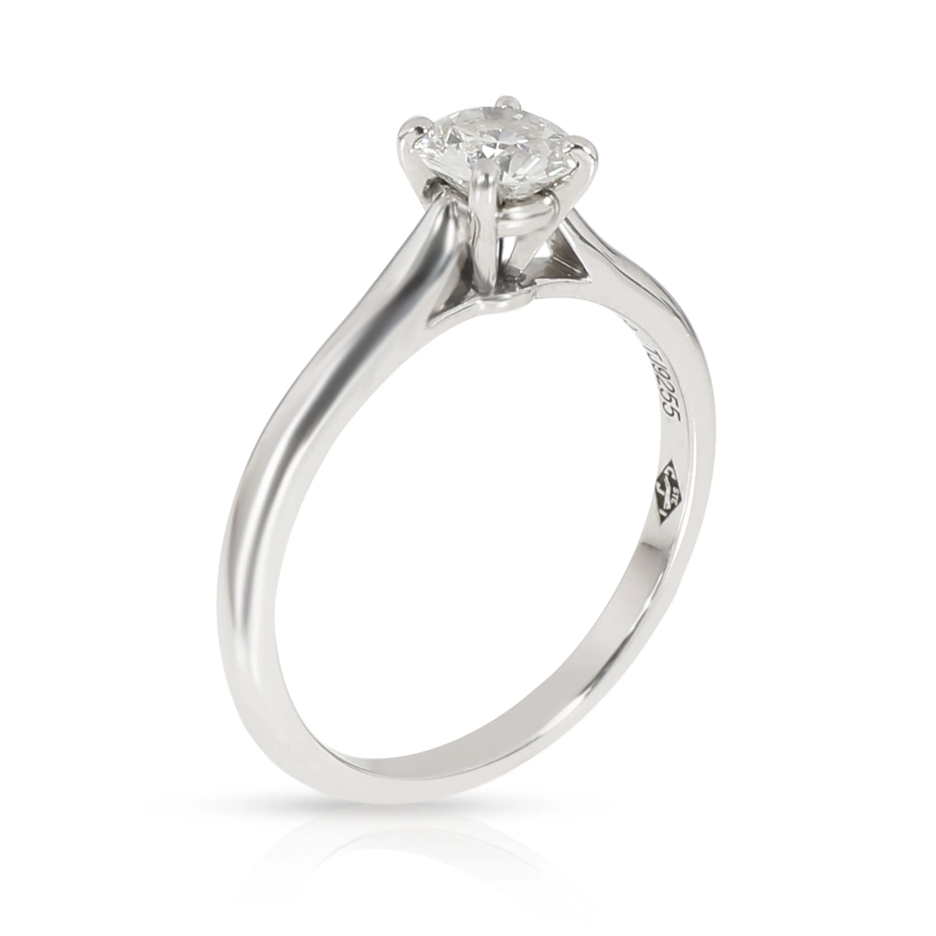 Cartier 1895 Diamond Solitaire Ring in  Platinum 0.39 CTW