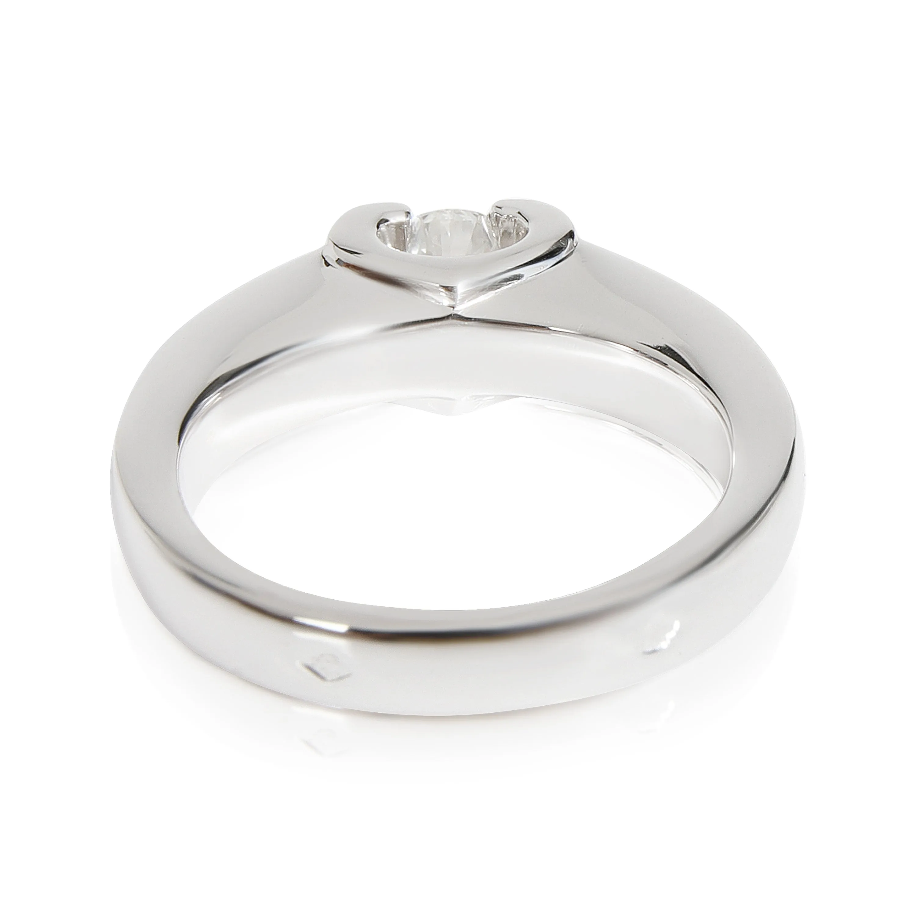 Cartier Love and Symbols Diamond Engagement Ring in Platinum F VVS2 0.3