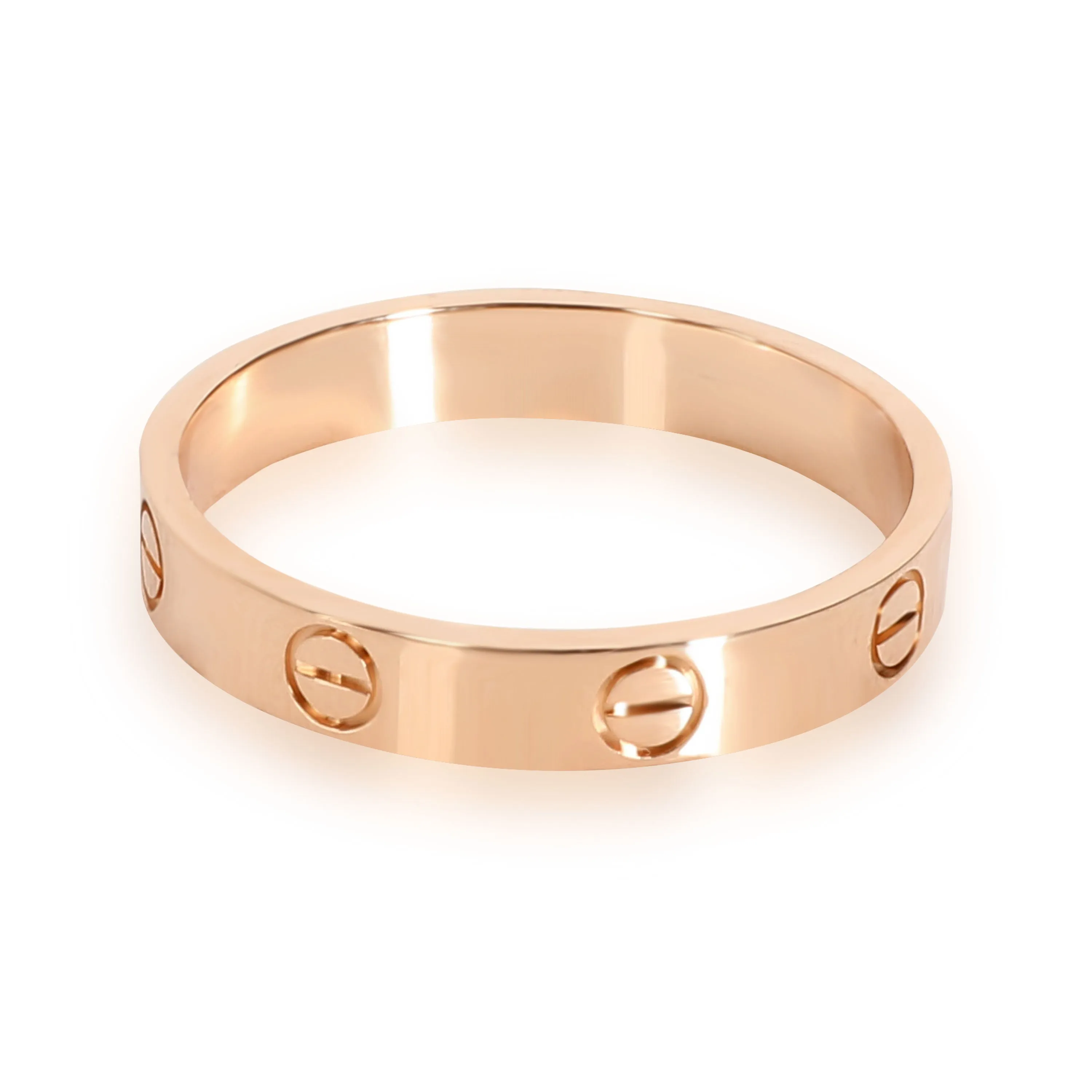 Cartier Love Wedding Band in 18K Pink Gold