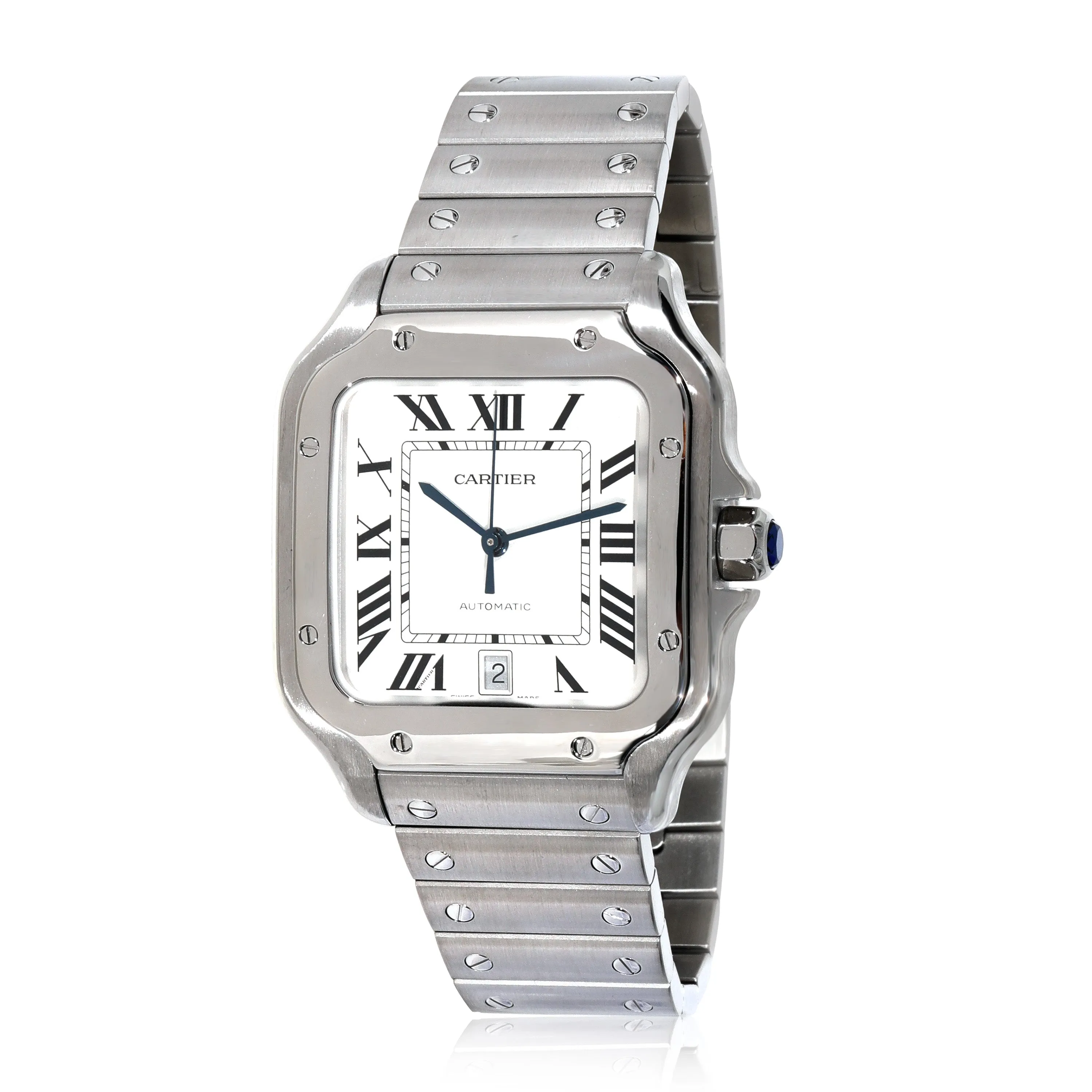 Cartier Santos de Cartier WSSA0009 Mens Watch in  Stainless Steel