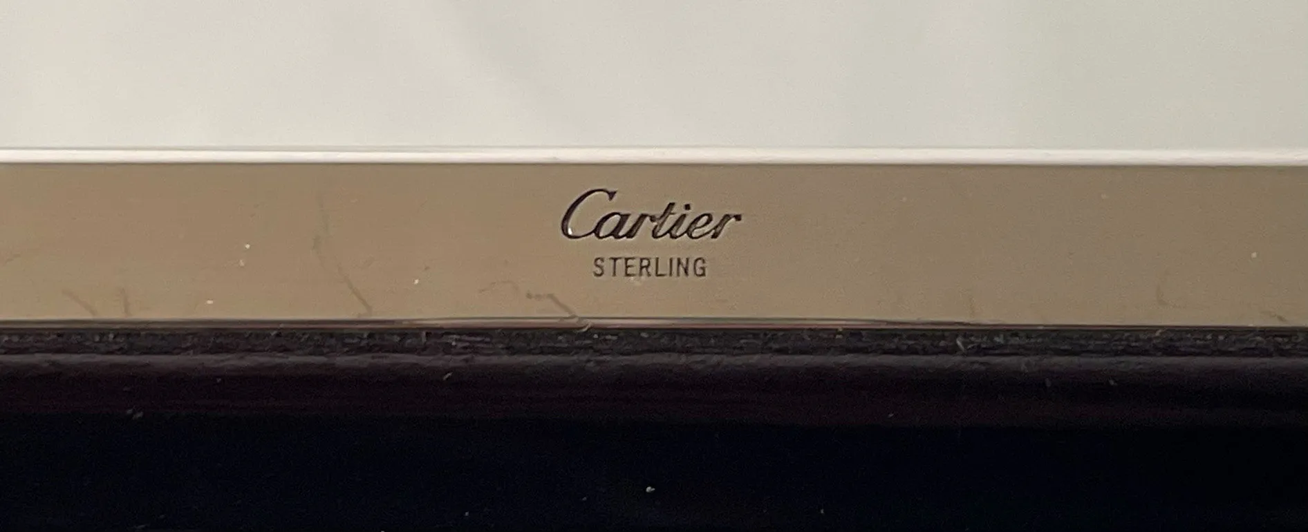 Cartier Sterling Silver Picture Frame