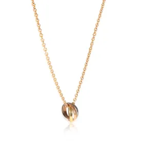 Cartier Vintage Trinity Necklace in 18k 3 Tone Gold