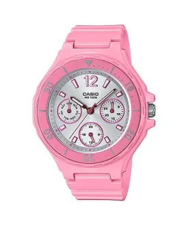 Casio Women's Diver Style Pink Resin Band Watch LRW250H-4A3 LRW-250H-4A3