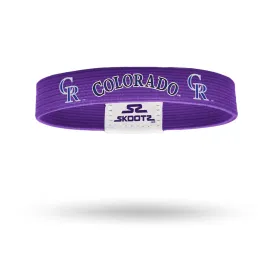 Colorado Rockies Core MLB Wristbands