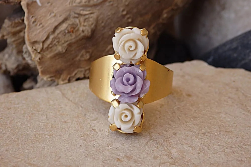 Coral Mother's Ring