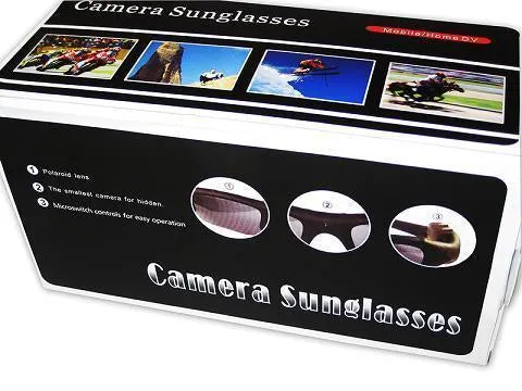 Cost-saver Fashionable DVR Audio Video Recorder Sports Sunglasses