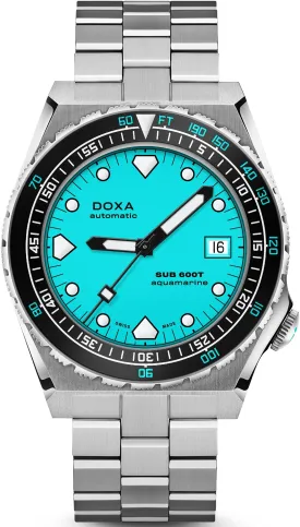 DOX Watch SUB 6T Aquamarine Bracelet