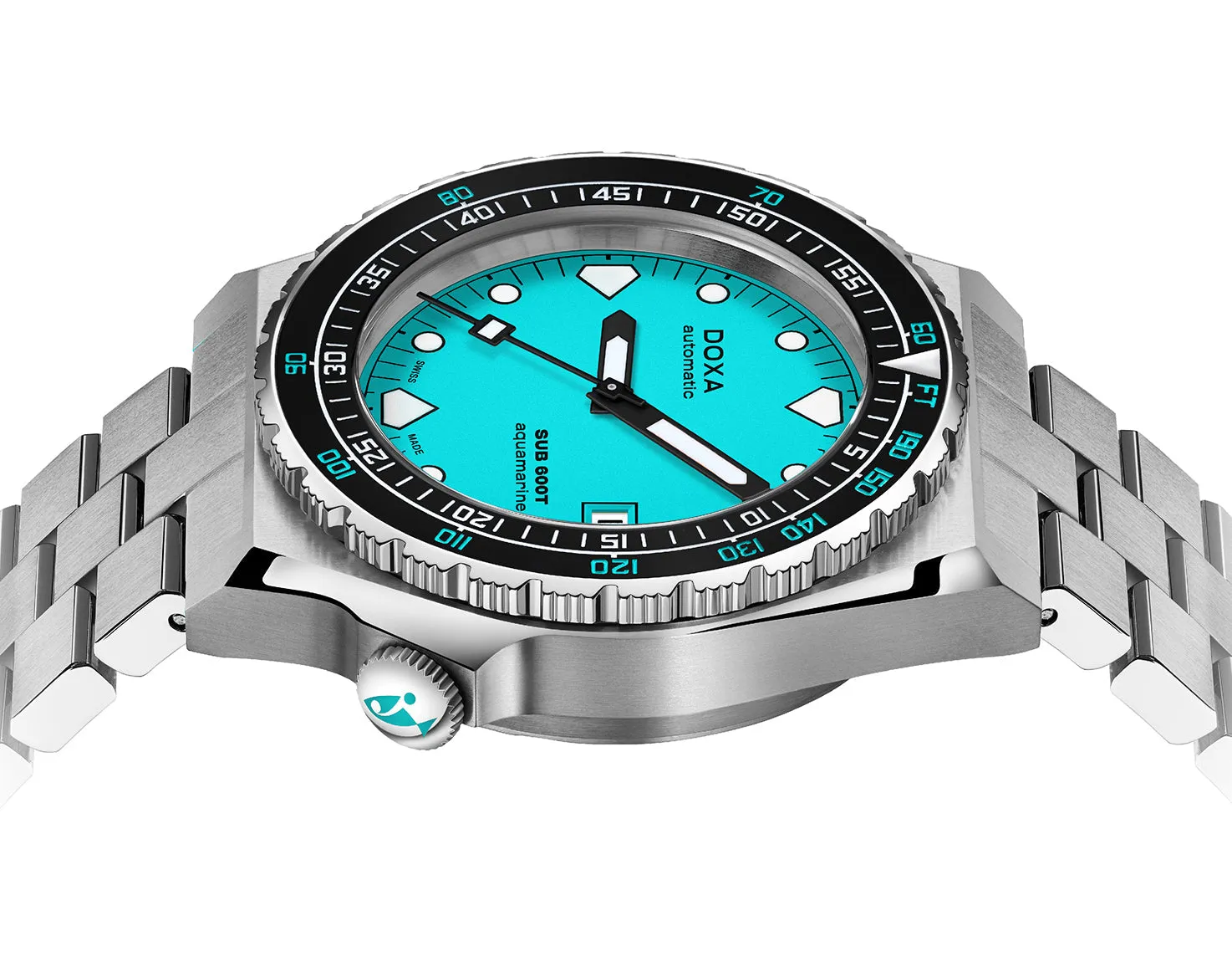 DOX Watch SUB 6T Aquamarine Bracelet