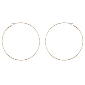 Gold Super Hoop Earrings