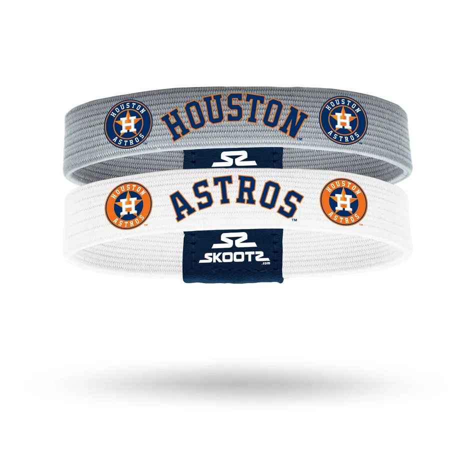 Houston Astros MLB 2 Pack Wristbands