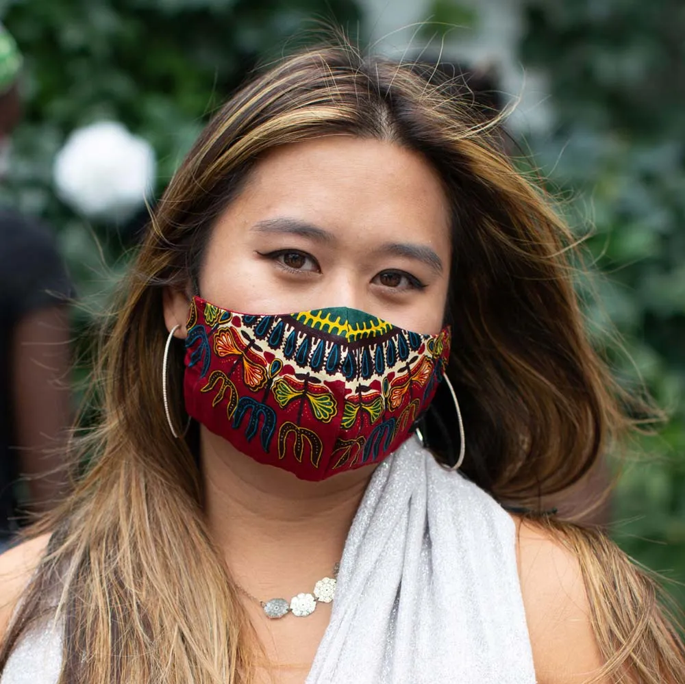 Jenni Reversible Face Mask  - Dashiki prints