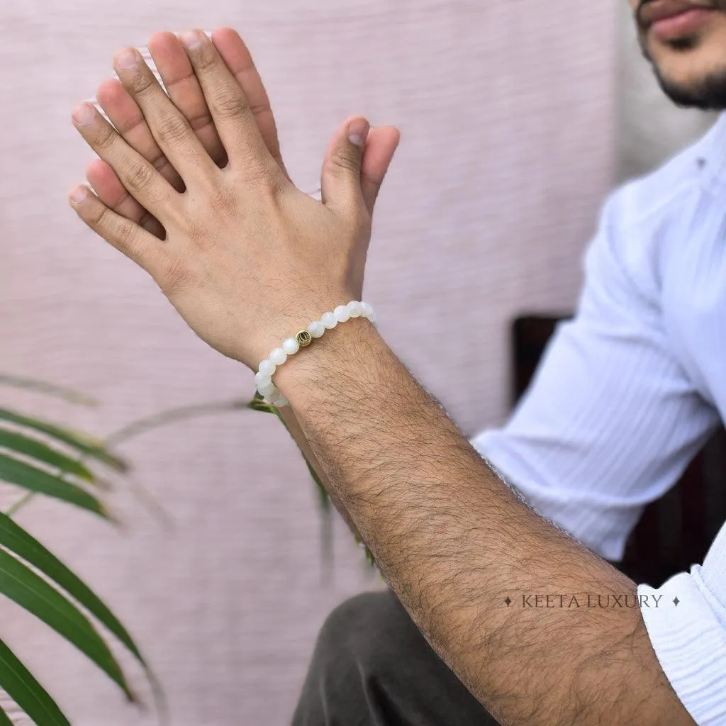 Lotus - Moonstone Bracelets