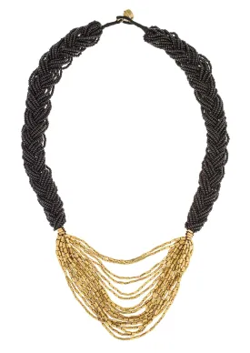 <br>The Braided Hema<br> Black