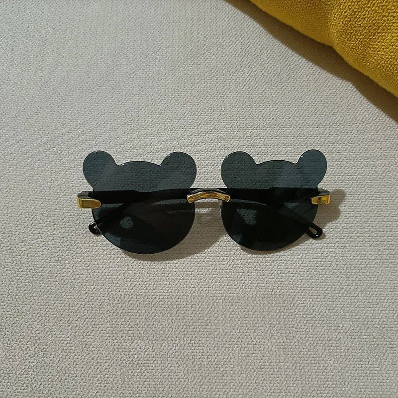 New Cartoon Children's Sunglasses  Baby Fashion Panda Sunglasses Outdoor Street Photography Bear Sunglasses