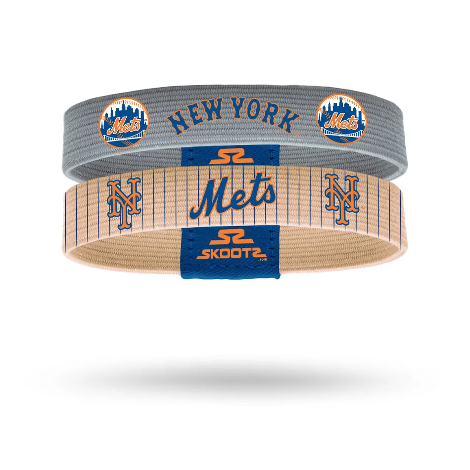 New York Mets MLB 2 Pack Wristbands