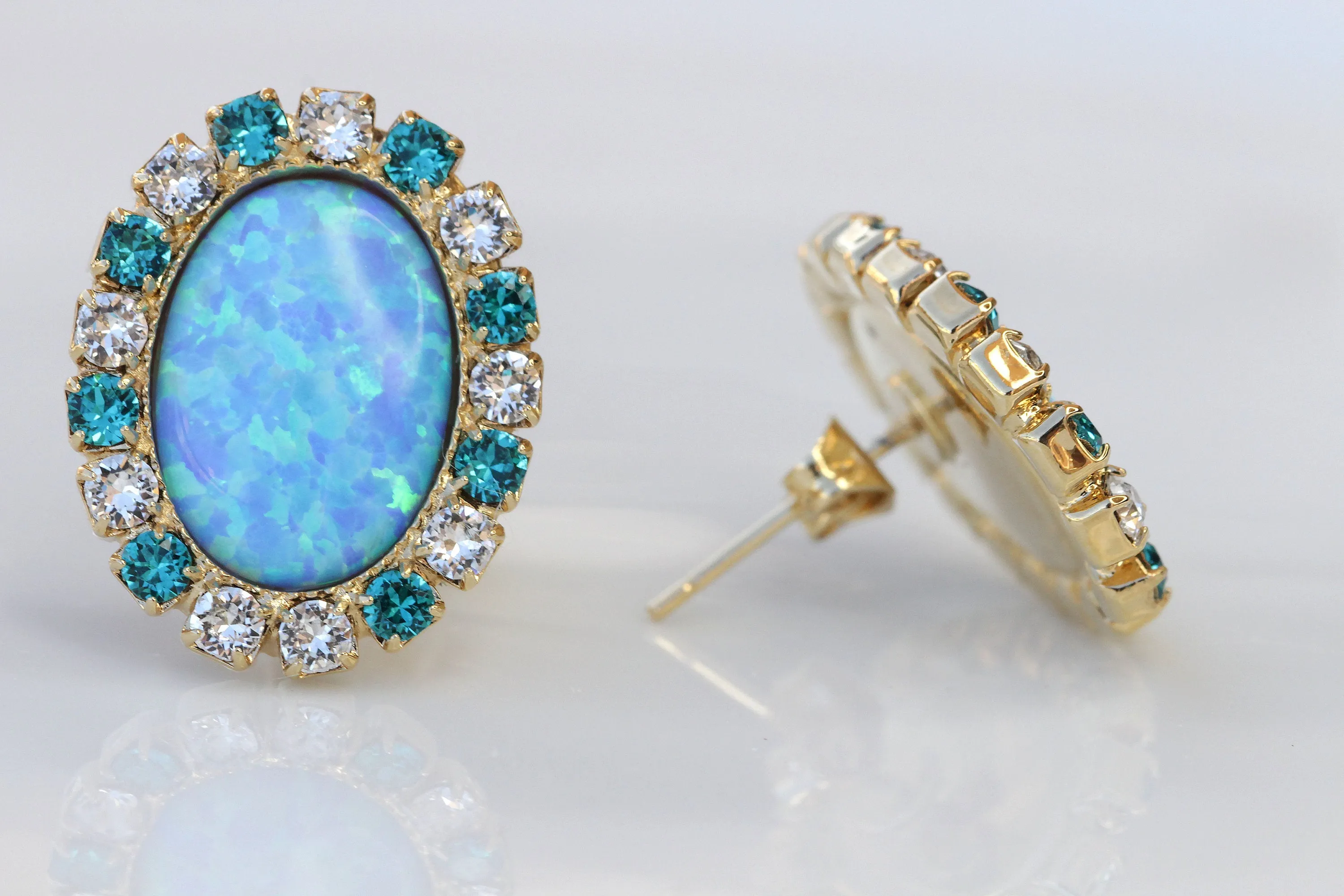 OPAL TURQUOISE EARRINGS