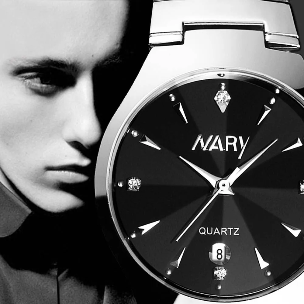 Quartz Stainless Steel Wrist Watches