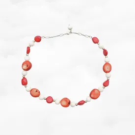 Red Coral Necklaces Short