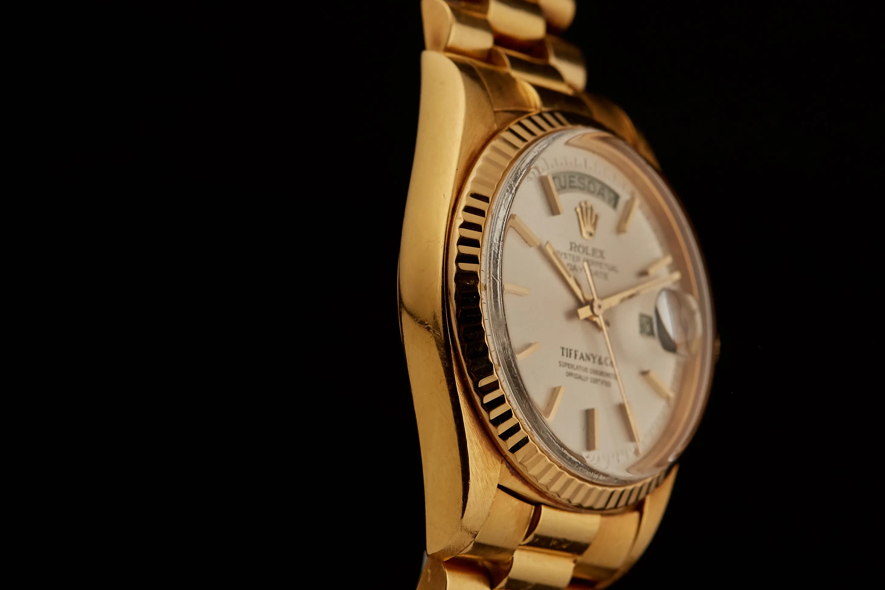 Rolex Day Date Retailed by Tiffany & Co.