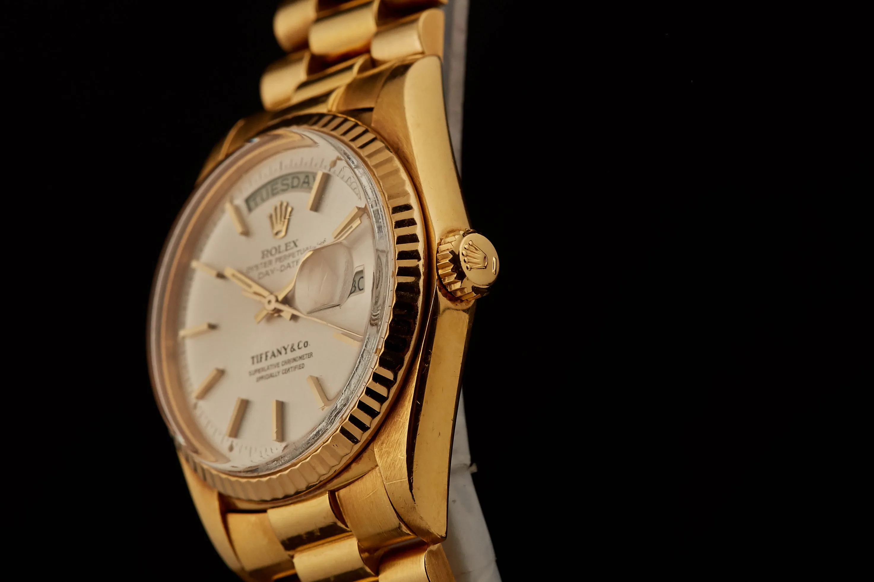 Rolex Day Date Retailed by Tiffany & Co.