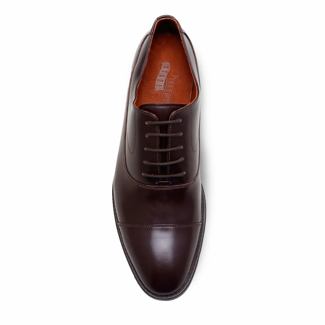 RULER CAP TOE MATTE BROWN