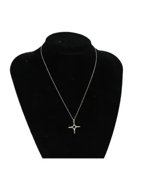 Silver Ag925 Necklace with Surface Frubbing