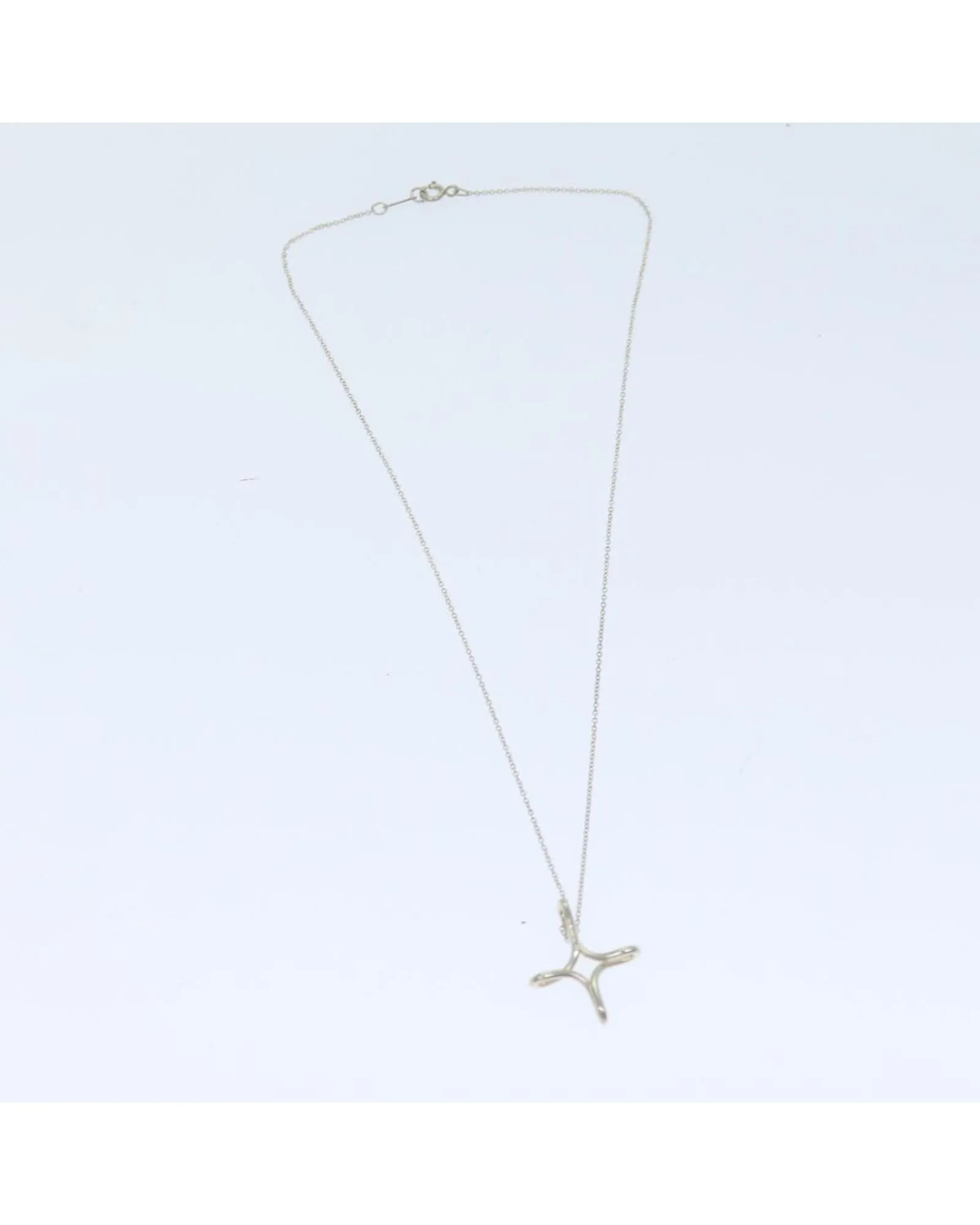 Silver Ag925 Necklace with Surface Frubbing