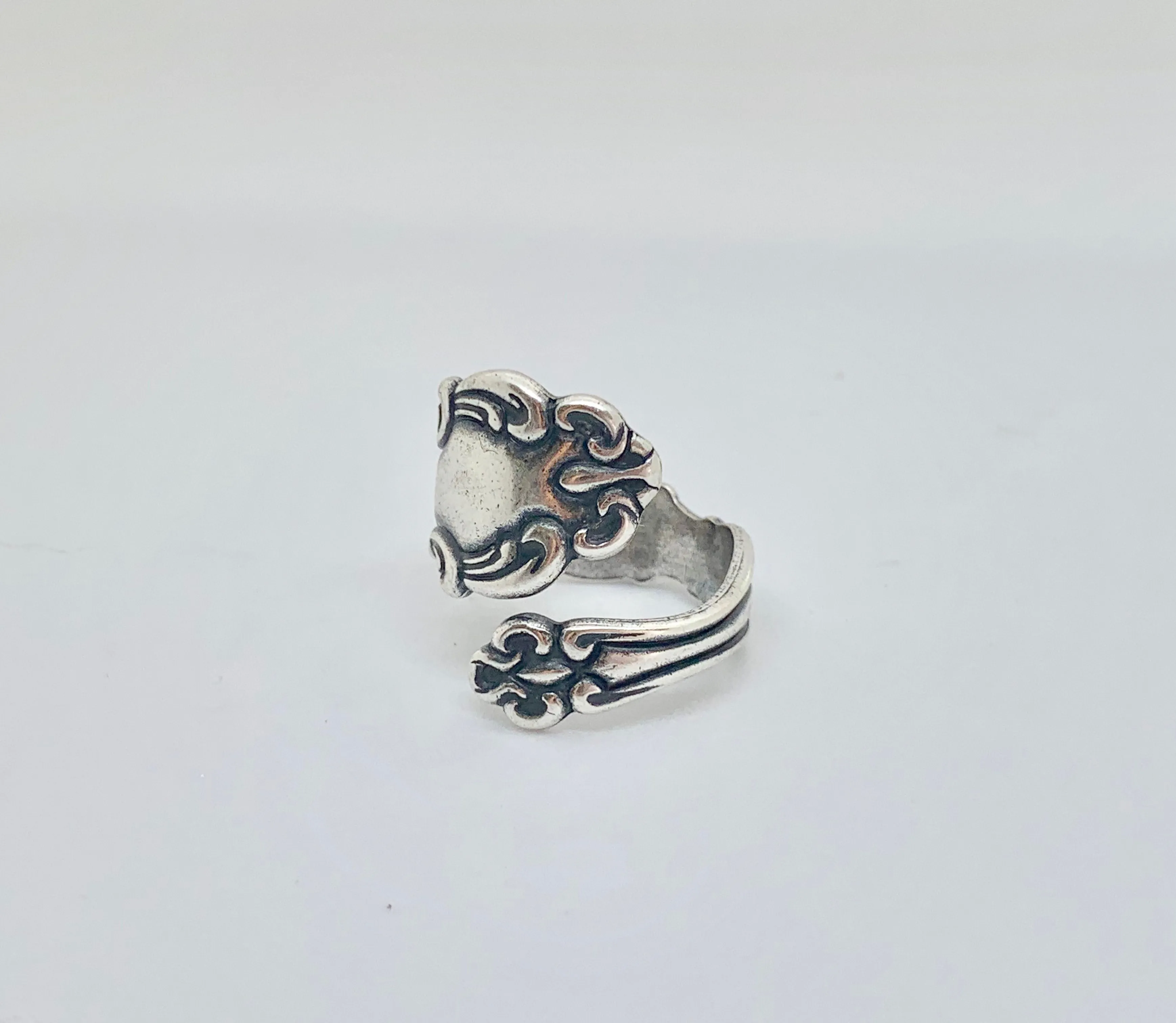 Spoon Ring. Sterling silver ring, silver jewelry, bohemian fashion accessories.