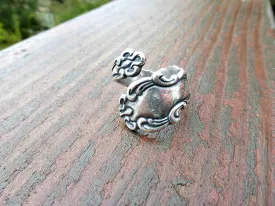 Spoon Ring. Sterling silver ring, silver jewelry, bohemian fashion accessories.