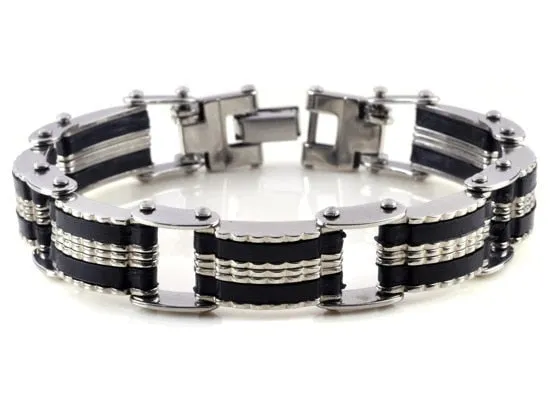 Stainless Steel Cycling Bracelet V9