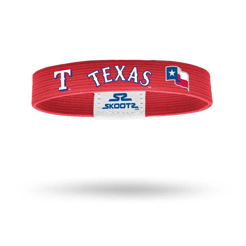 Texas Rangers Core MLB Wristbands