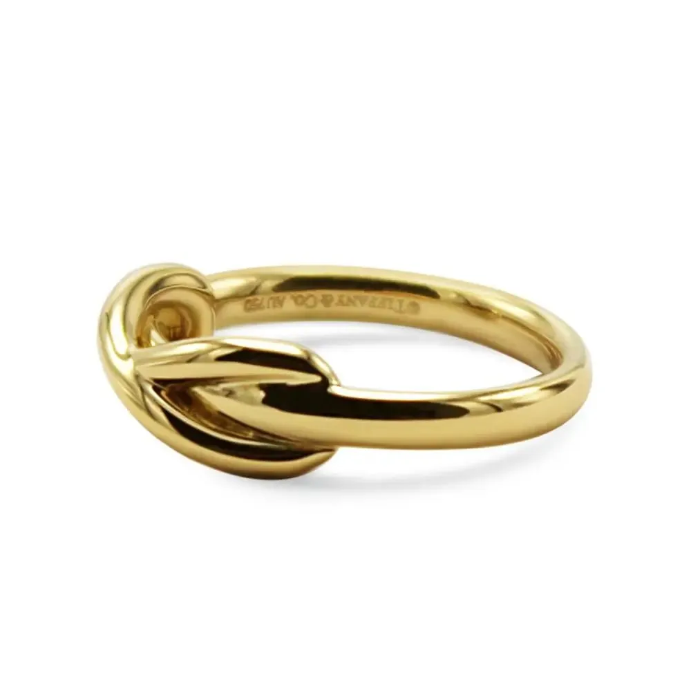 Tiffany & Co. 18ct Yellow Gold Infinity Ring