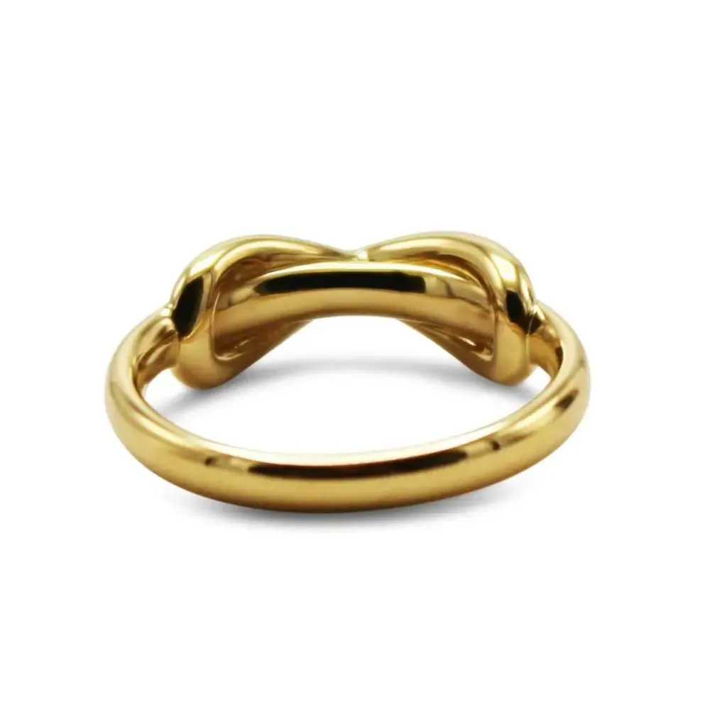 Tiffany & Co. 18ct Yellow Gold Infinity Ring