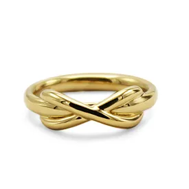 Tiffany & Co. 18ct Yellow Gold Infinity Ring