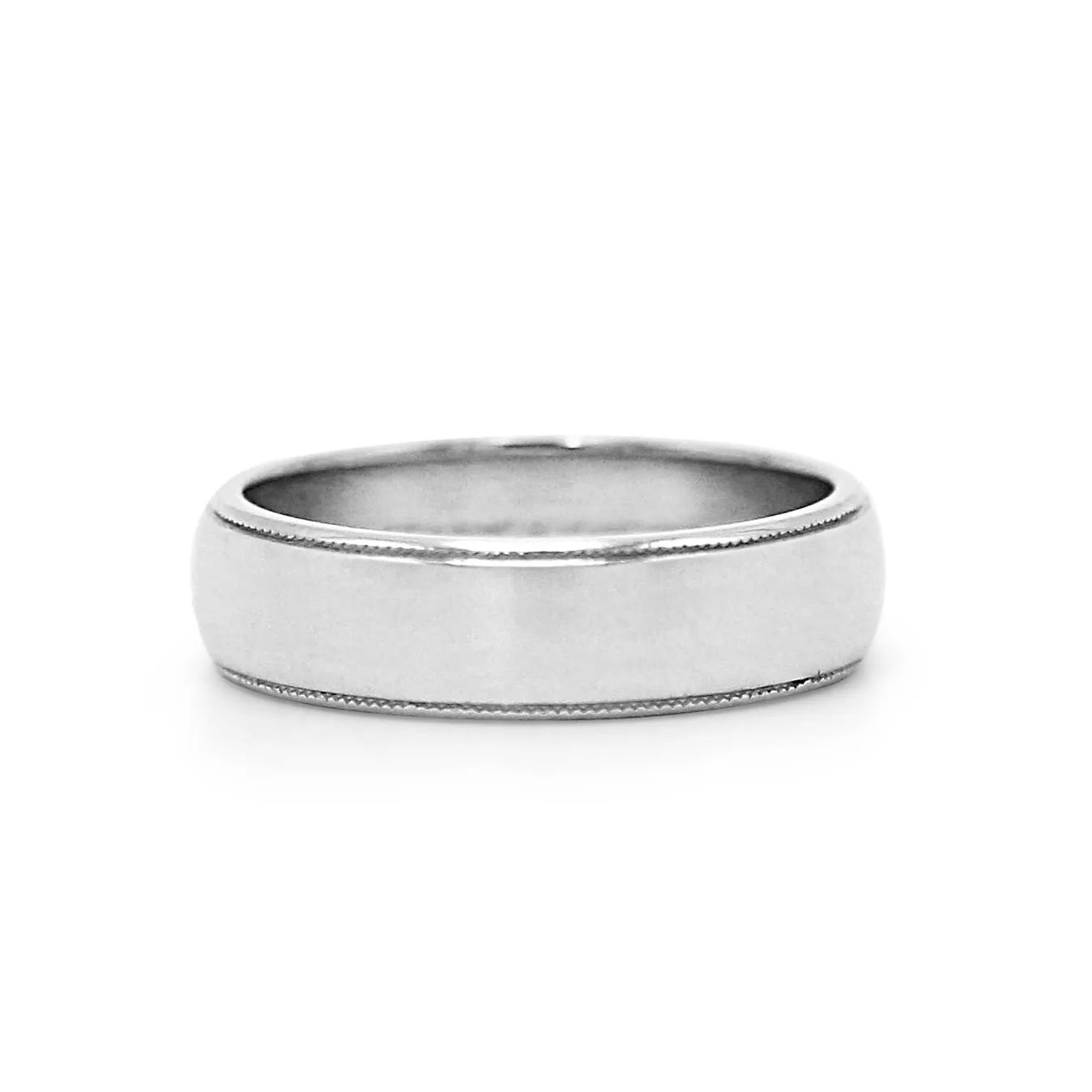 Tiffany & Co. 6mm Milgrain Court Band Ring