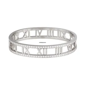 Tiffany & Co. Atlas Diamond Bracelet 18K White Gold