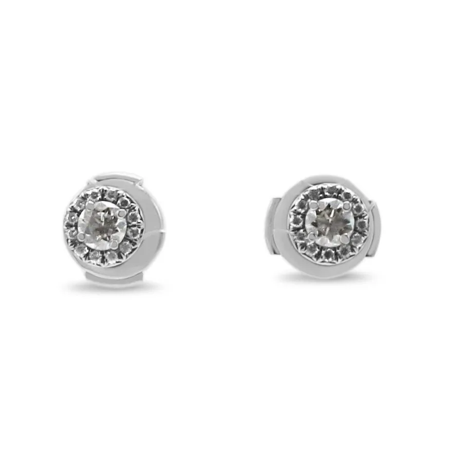 Tiffany & Co. Soleste Platinum Diamond Earrings