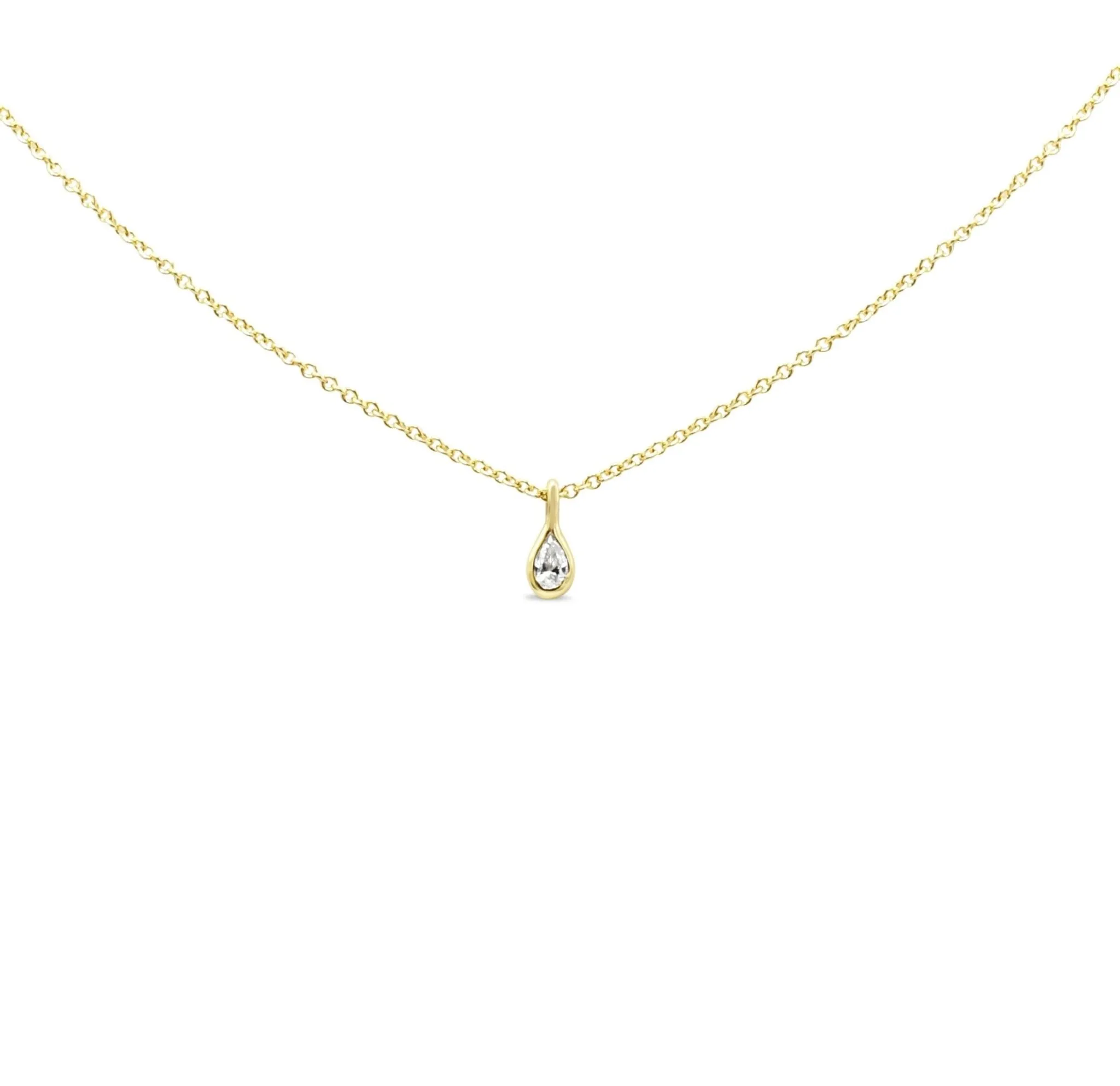 Tiffany Diamonds by the Yard Diamond Pendant Necklace - 18ct Yellow Gold