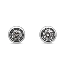 Tiffany Elsa Peretti Diamonds by the Yard Earrings - Sterling Silver