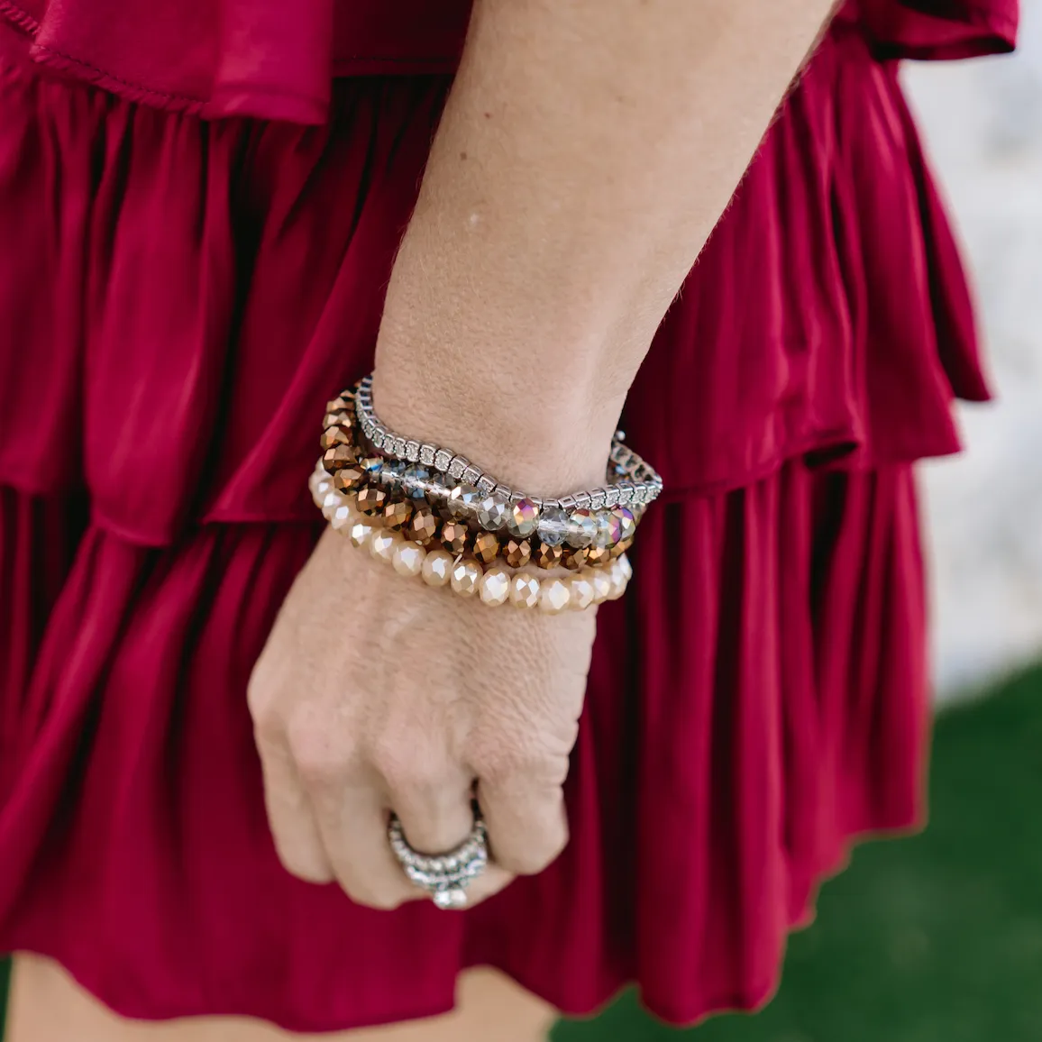 Treasure Beyond Beaded Bracelet Stack