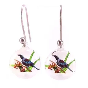 White Tui Earrings