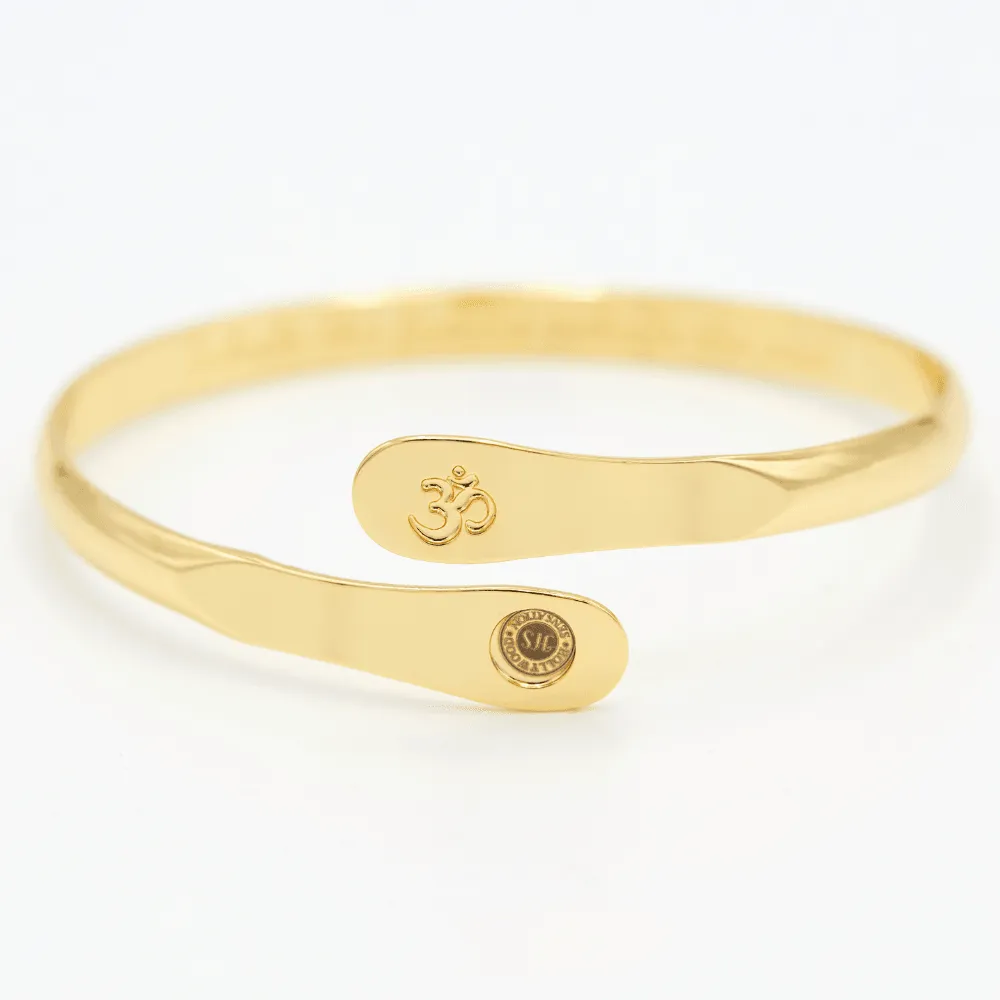 Yoga Bracelets, Om Bracelets, Engraved Bracelets Inhale the future exhale the past- The Om Symbol