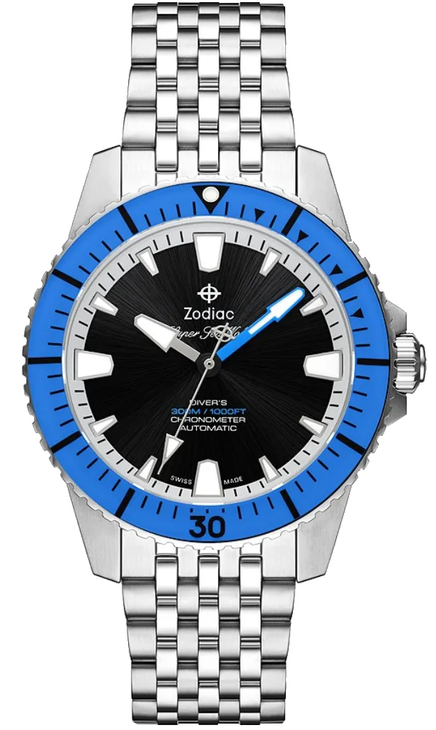 ZOD Watch Super Sea WOF Pro Diver Mens