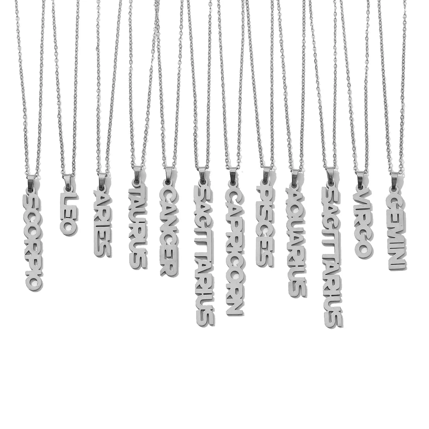 Zodiac Name Necklace - Sagittarius